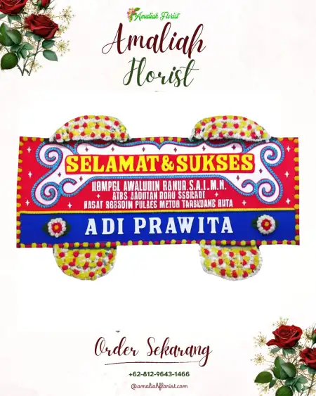 Papan Bunga Ucapan Selamat Sumba Barat Daya